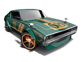 Nissan Skyline 2000GT-R - HW City toy car collectible - Main Image 1