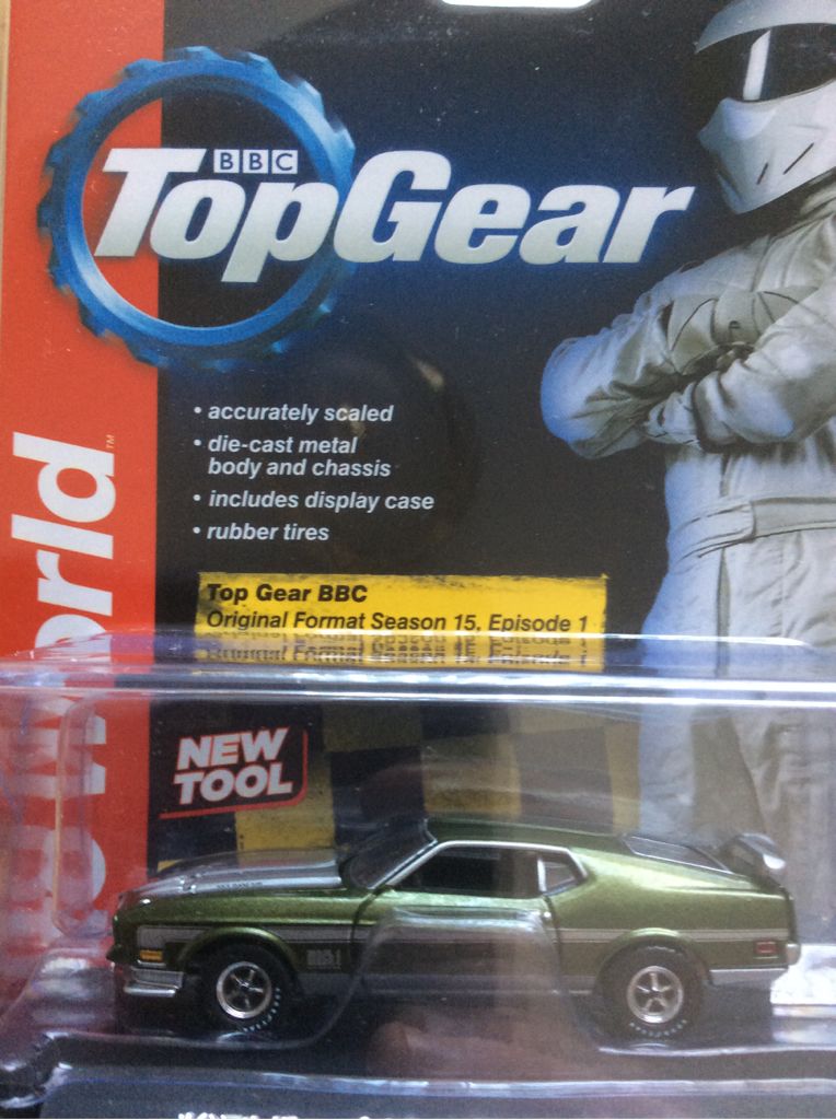 1971 Ford Mustang Mach 1 - Muscle Machines toy car collectible - Main Image 1