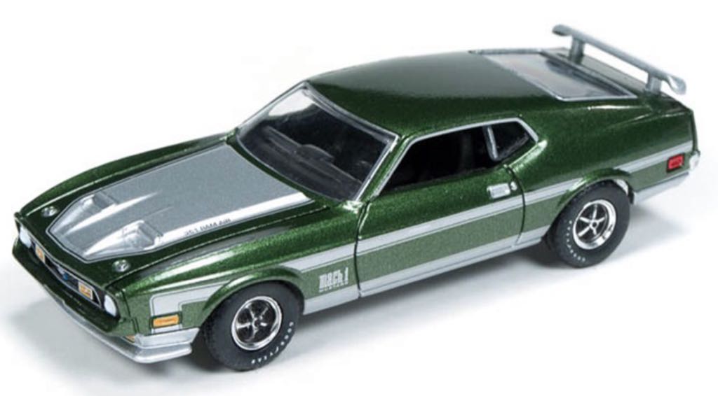 1971 Ford Mustang Mach 1 - Muscle Machines toy car collectible - Main Image 2