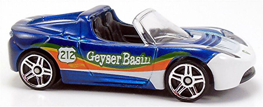 Tesla Roadster - HW Road Trippin’ toy car collectible - Main Image 2