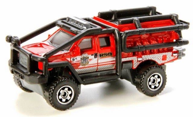 Ford F-350 Super Duty Superlift - MBX Heroic Rescue toy car collectible - Main Image 2