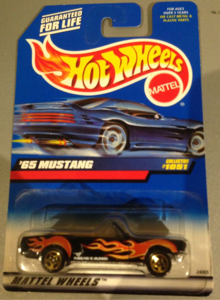 ’65 Mustang - 1999 Mainline toy car collectible - Main Image 1