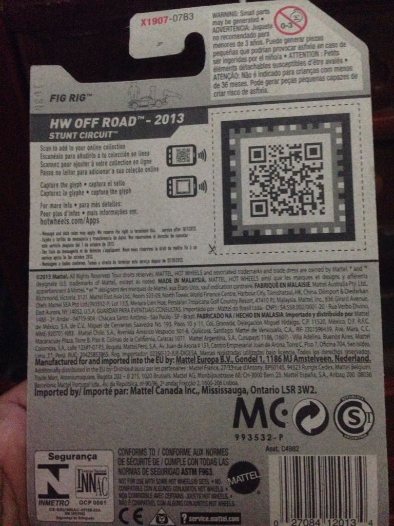 Fig Rig  toy car collectible - Main Image 2