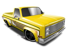 Chevy Silverado 1983 - HW Off-Road toy car collectible - Main Image 1