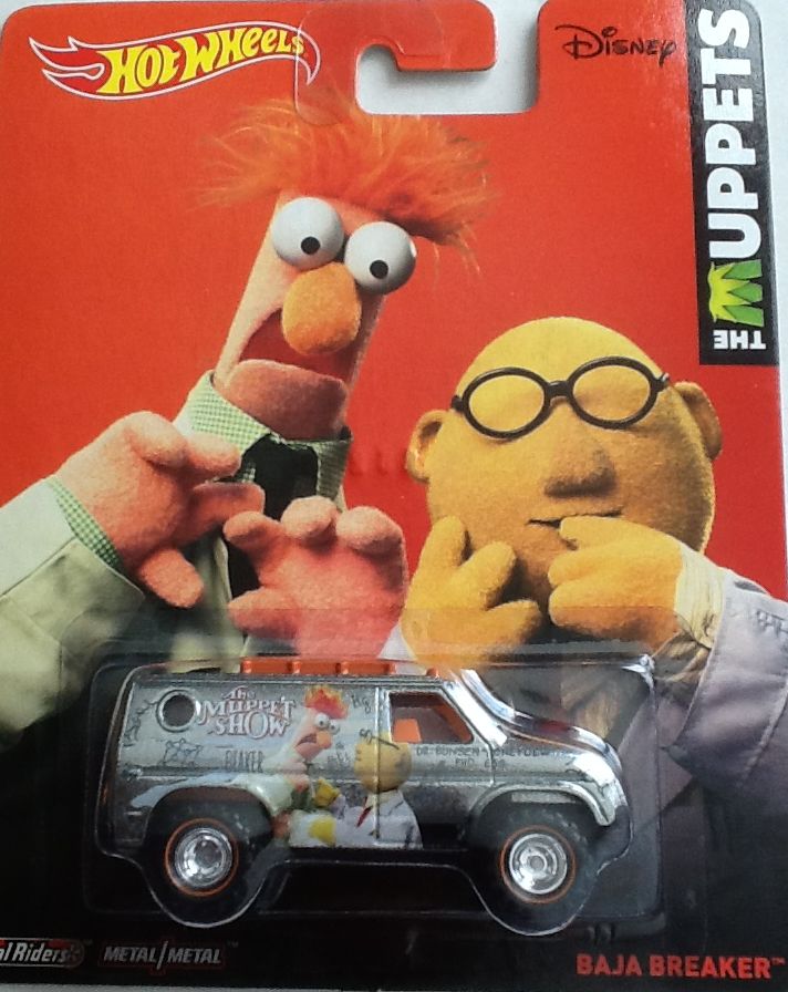 Baja Breaker - General Mills - 2014 - HW Pop Culture - The Muppets toy car collectible - Main Image 1