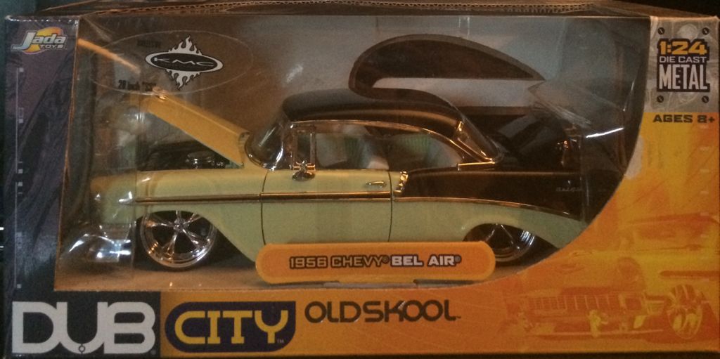1956 Chevy Bel Air - DUB CITY - OLDSKOOL toy car collectible - Main Image 1