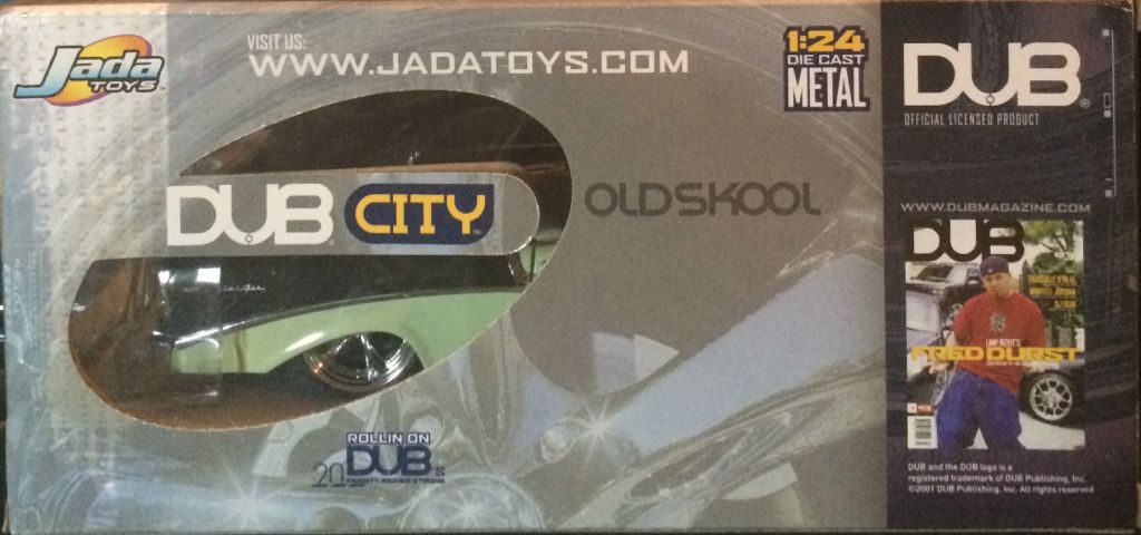1956 Chevy Bel Air - DUB CITY - OLDSKOOL toy car collectible - Main Image 2
