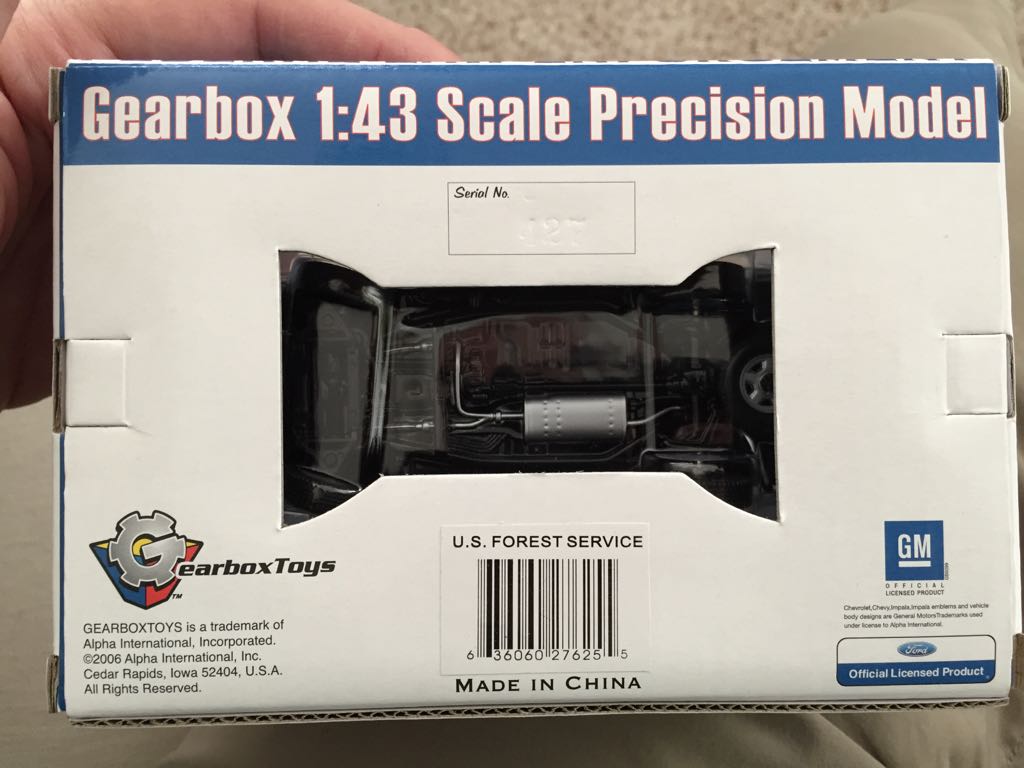 2007 Ford Expedition - Federal Law Enforcement toy car collectible - Main Image 2