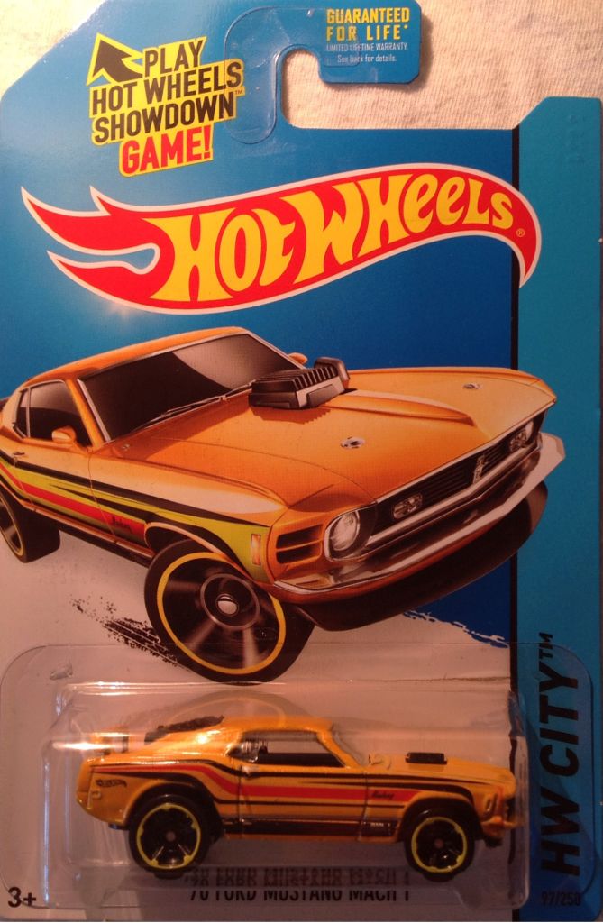 ’70 Ford Mustang Mach 1 - HW City - Mustang 50th toy car collectible - Main Image 1
