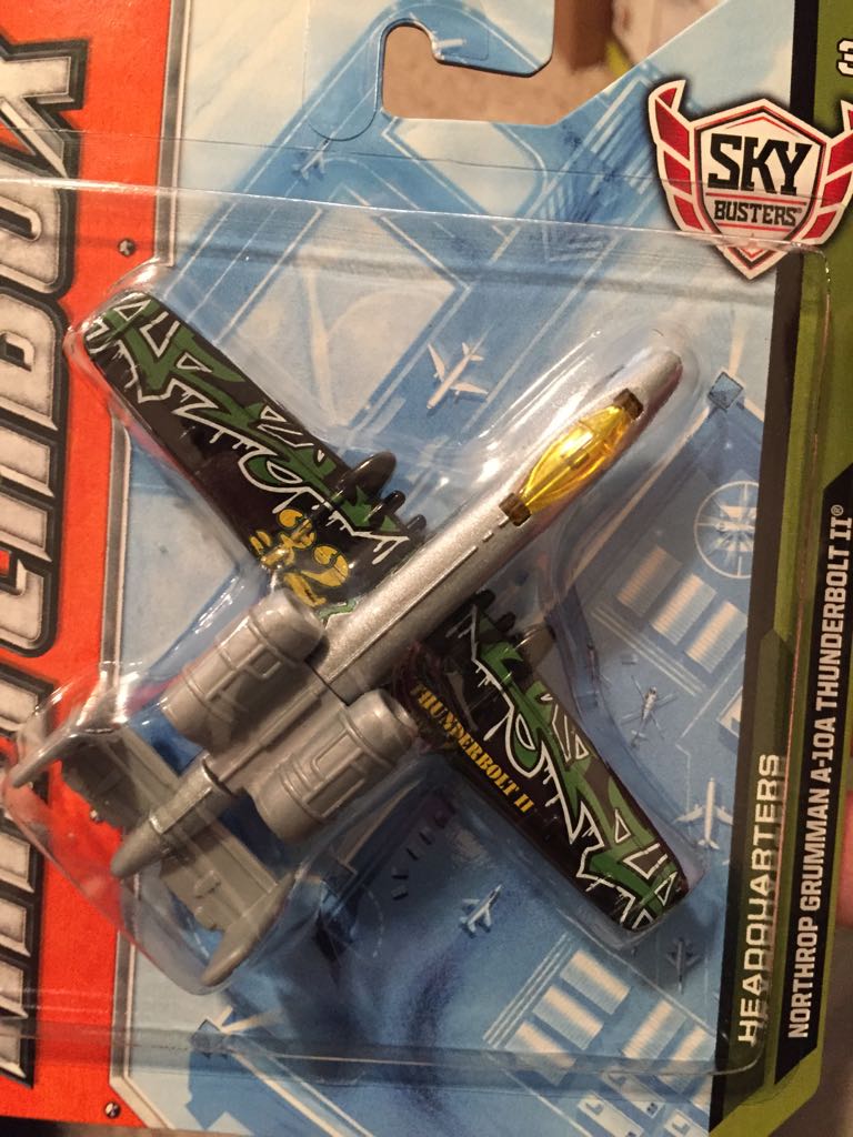 Fairchild Republic A-10A Thunderbolt II - Sky Busters toy car collectible - Main Image 1
