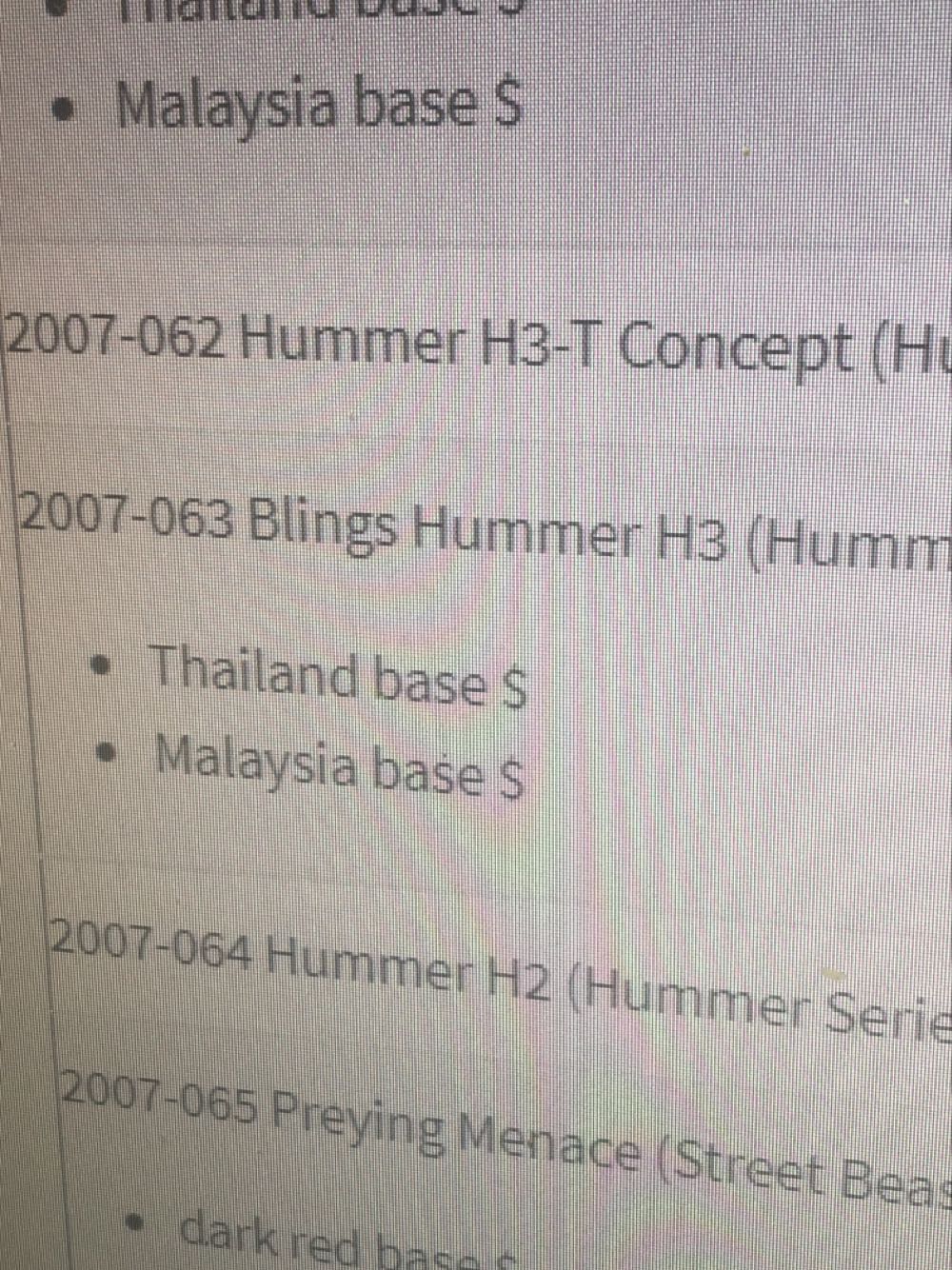 Hummer H3 - Hummer Series toy car collectible - Main Image 3