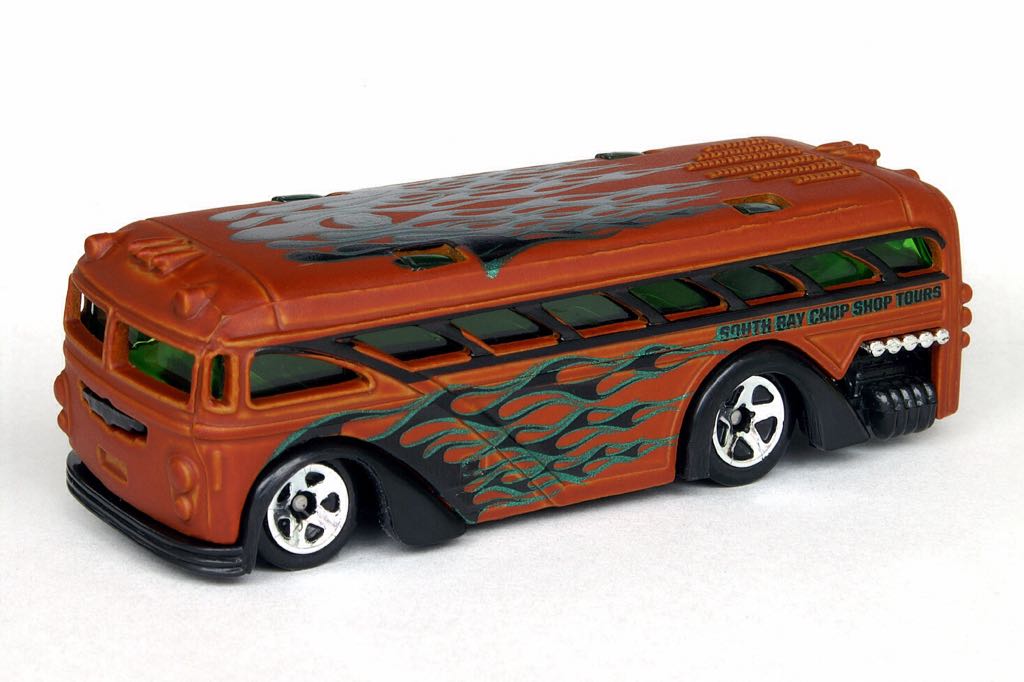 Surfin’ School Bus ‘09 Duplicate - HW City Works ’09 toy car collectible - Main Image 2