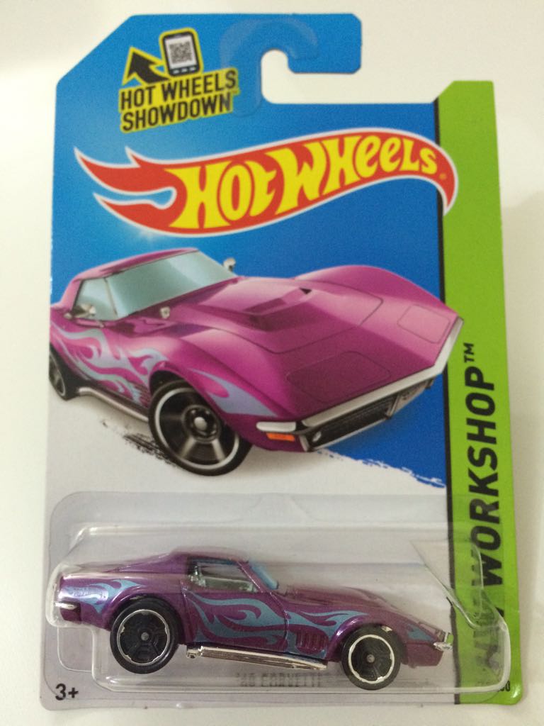 ’69 Corvette - 2014 HW Workshop - Showdown toy car collectible - Main Image 1