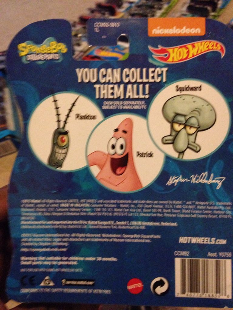 Spongebob Van - Nickelodeon SpongeBob Squarepants toy car collectible - Main Image 2