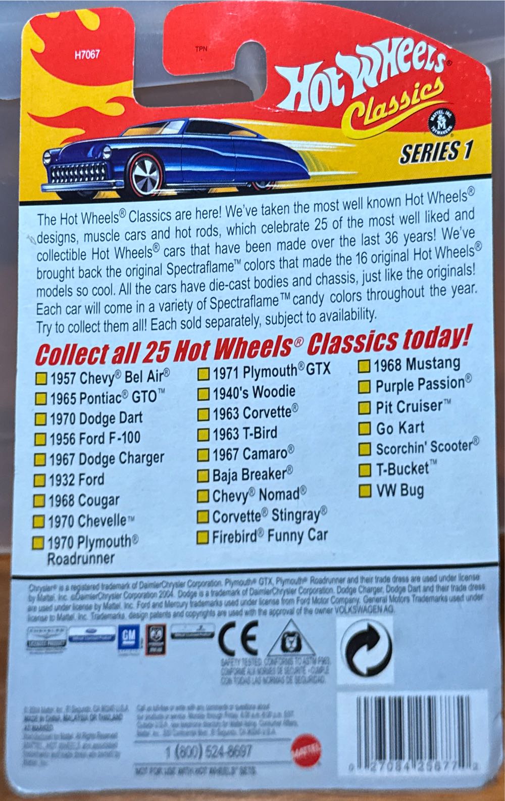 1965 Pontiac GTO - Hot Wheels Classics Series 1 toy car collectible - Main Image 2