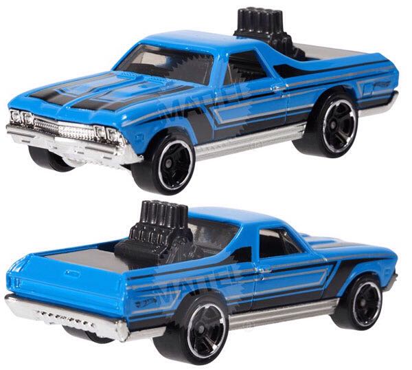 ‘68 El Camino - 2015 - HW Off-Road - Hot Trucks toy car collectible - Main Image 2