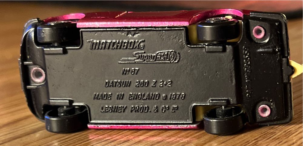 Datsun 260 Z 2+2 - MBX Superfast toy car collectible - Main Image 6