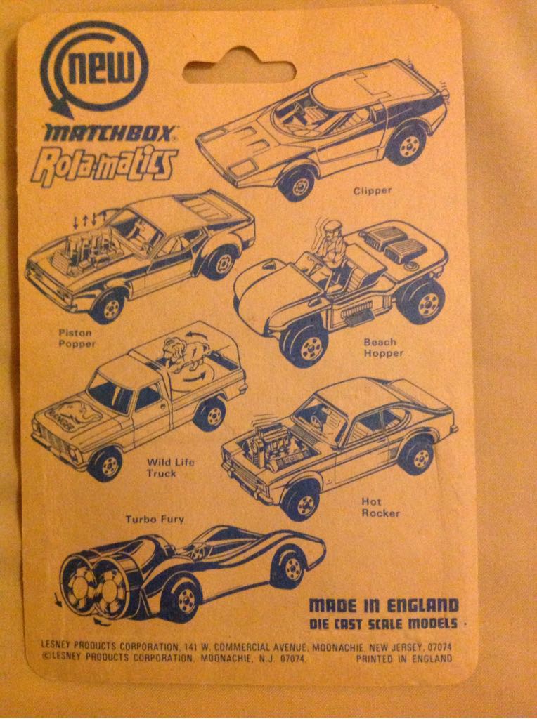 Stoat - Matchbox Rola Matics toy car collectible - Main Image 2