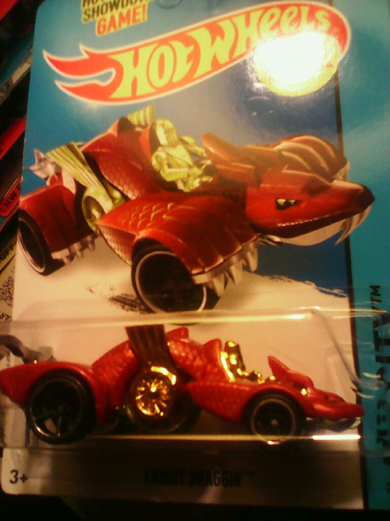 knight draggin  toy car collectible - Main Image 1