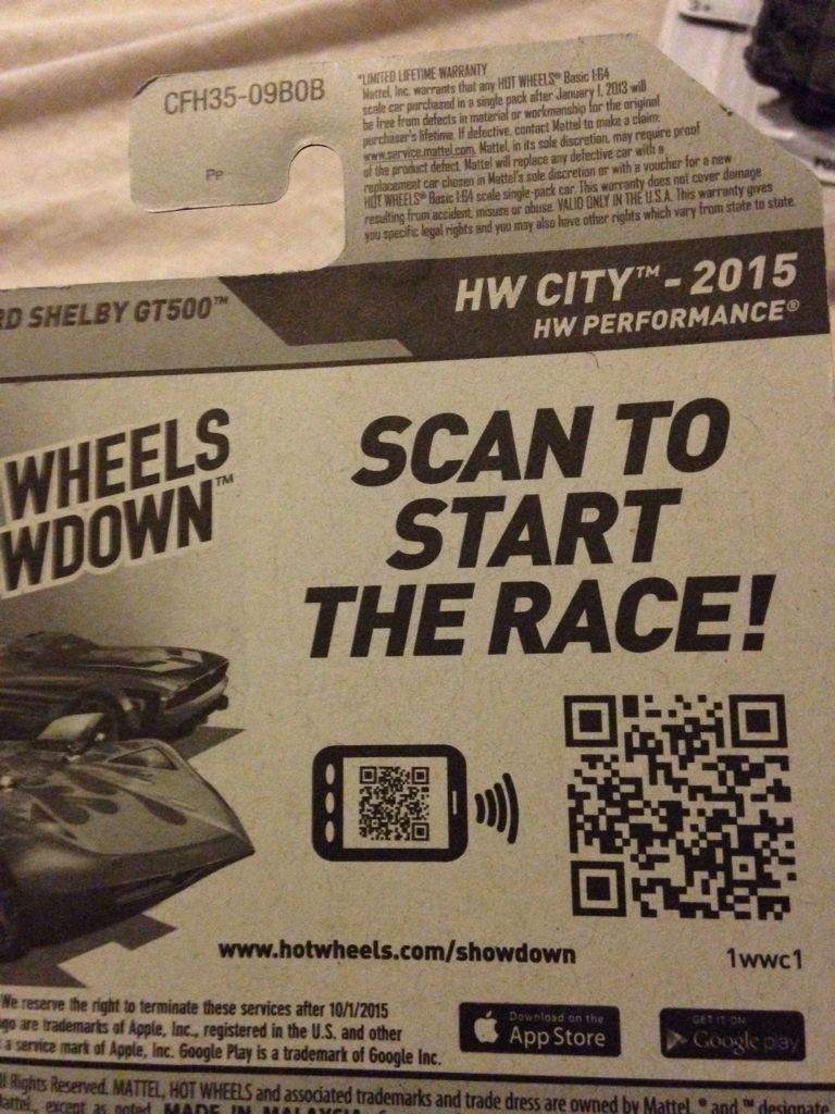 10 Ford Shelby Gt500 - HW Performance toy car collectible - Main Image 2