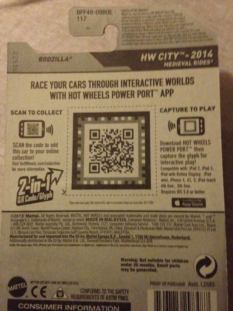 Rodzilla - Medieval Rides toy car collectible - Main Image 2