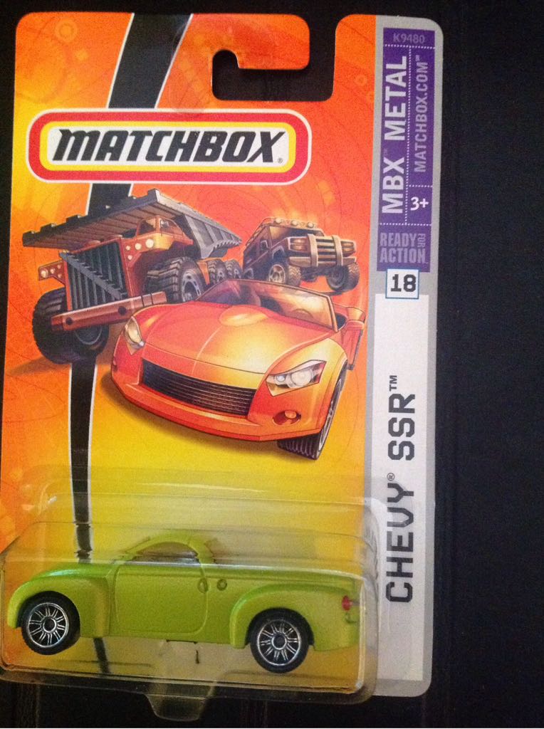 CHEVY SSR - Mbx Metal toy car collectible - Main Image 1