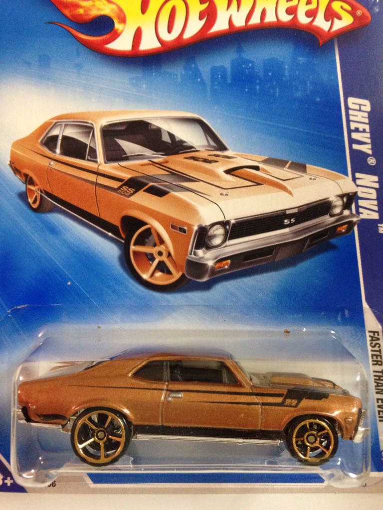 1968 Chevrolet Nova - 2009 Faster Than Ever toy car collectible - Main Image 1