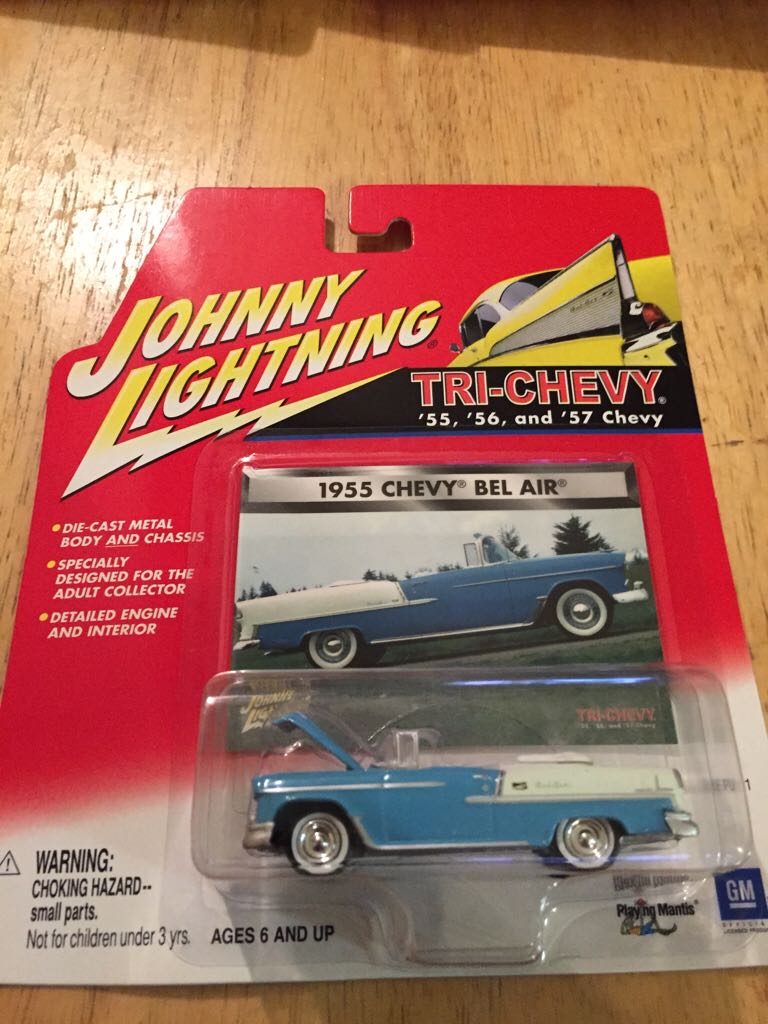 1955 Chevy Bel Air Convertible  toy car collectible - Main Image 1