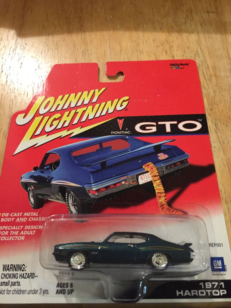 1971 Pontiac GTO  toy car collectible - Main Image 1