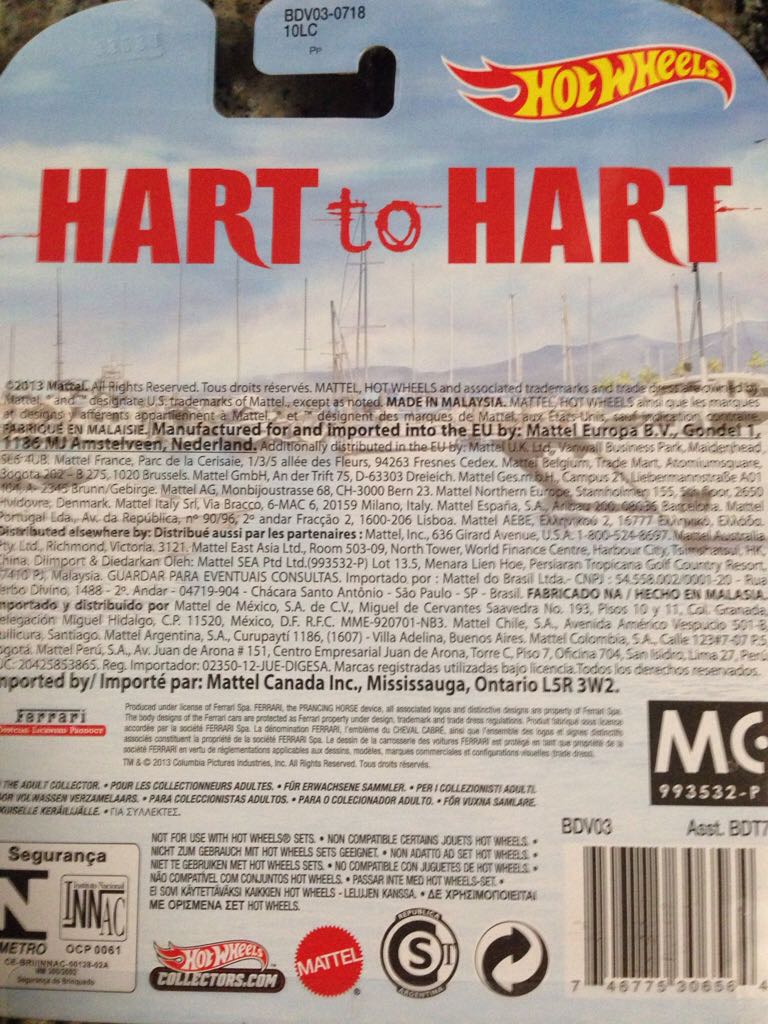 Hart To Hart - 2013 Retro Entertainment Series toy car collectible - Main Image 2