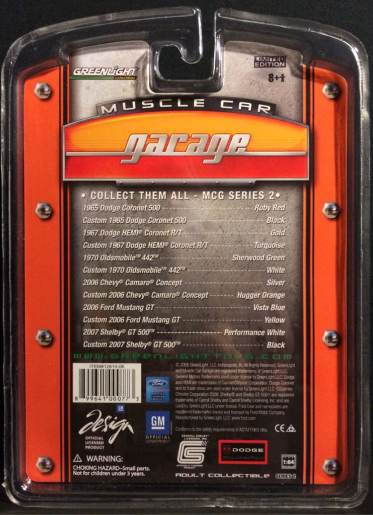 Custom 1965 Dodge Coronet 500 - MCG Series #2 toy car collectible - Main Image 2