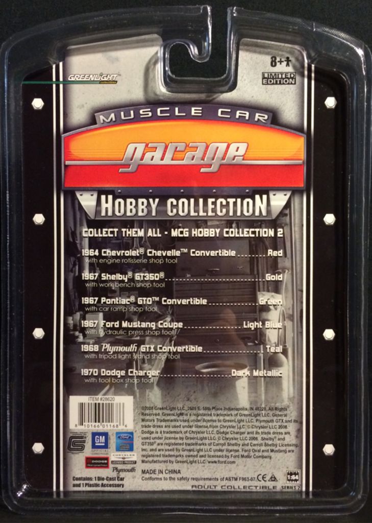 1967 Shelby GT-350 - Muscle Car Garage - Series #2 toy car collectible - Main Image 2