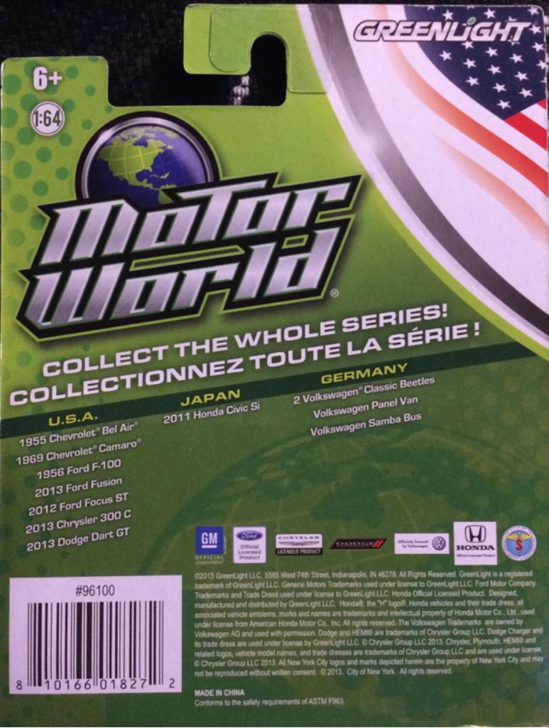 2011 Ford Focus ST - Motor World American Edition Series 10 toy car collectible - Main Image 2