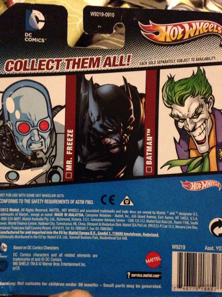 Mr. Freeze - Superhero Series toy car collectible - Main Image 2