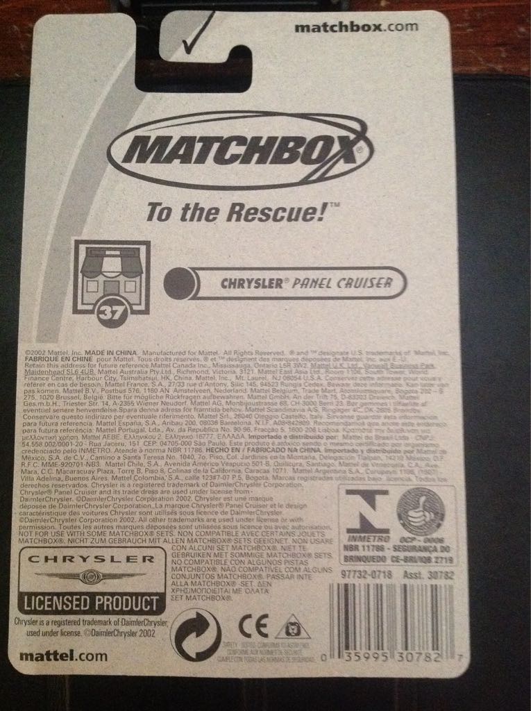 Chrysler Panel Cruiser - Hero City toy car collectible - Main Image 2