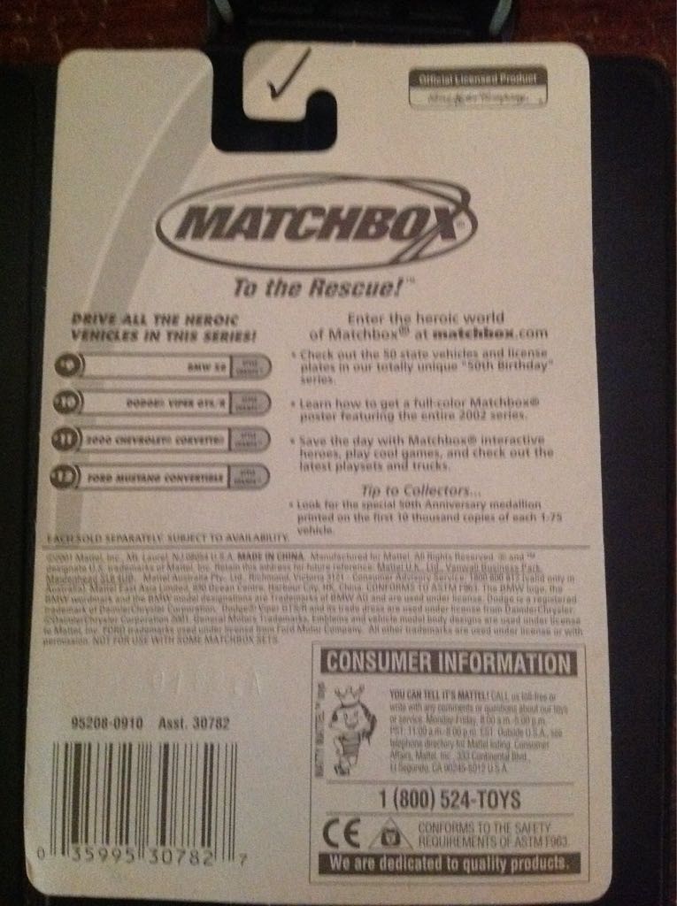 FORD MUSTANG CONVERTIBLE - Style Champs toy car collectible - Main Image 2