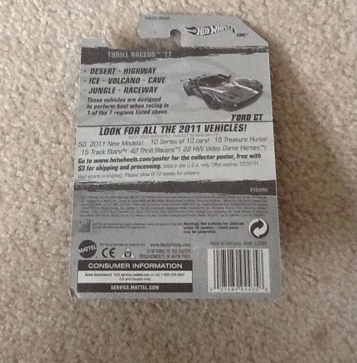 Ford GT - #3 Thrill Racers toy car collectible - Main Image 2