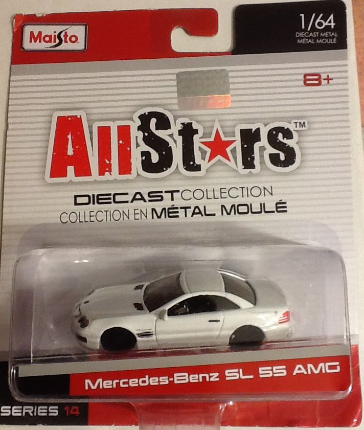 Maisto - Mercedes Benz SL 55 AMG - 2014 Maisto All Stars toy car collectible - Main Image 1