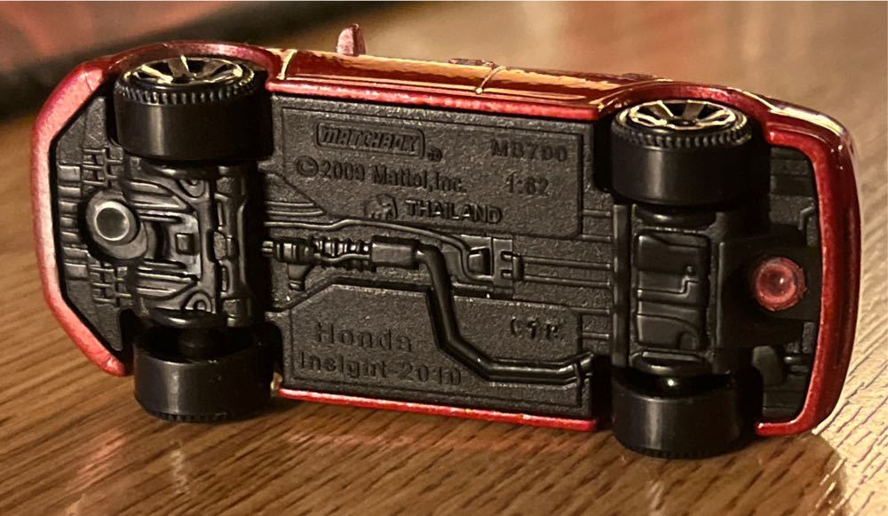 Honda Insight (2010) - 1-75/100: Metro Rides toy car collectible - Main Image 5