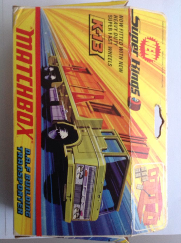 Matchbox DAF Building Transporter - Matchbox Super Kings toy car collectible - Main Image 2