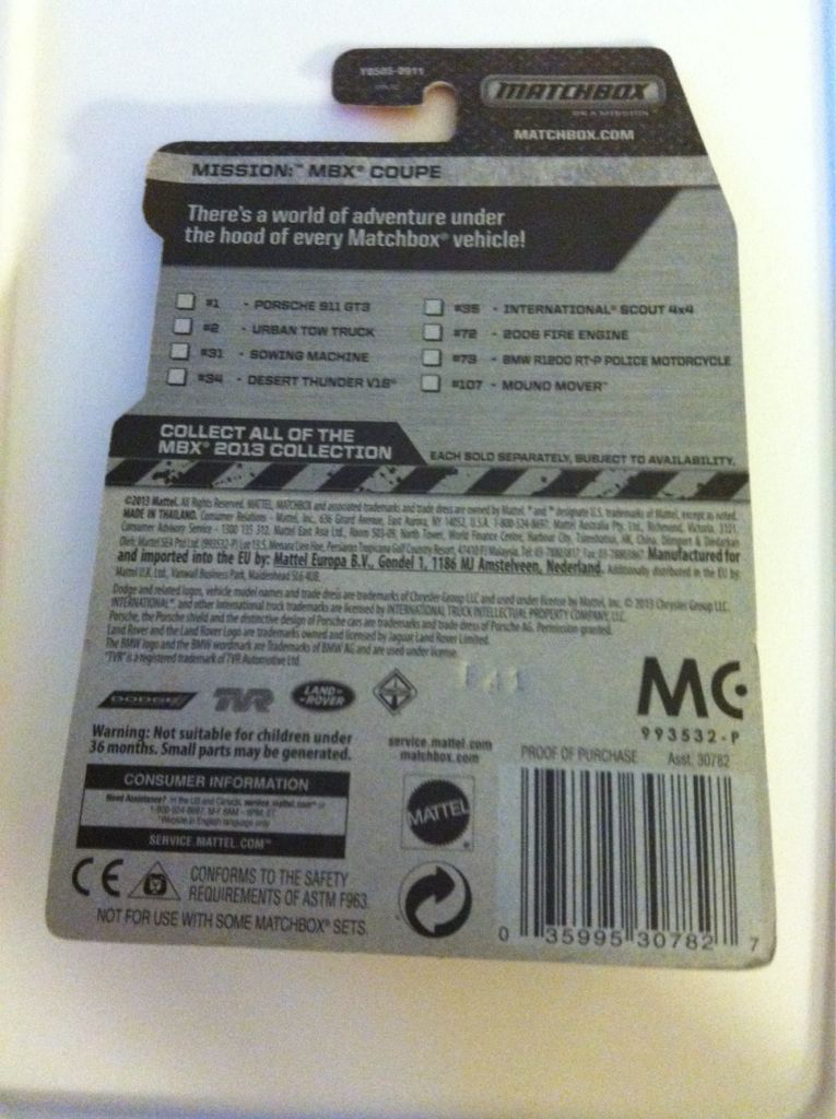 MBX Coupe - MBX 2013 Collection toy car collectible - Main Image 2