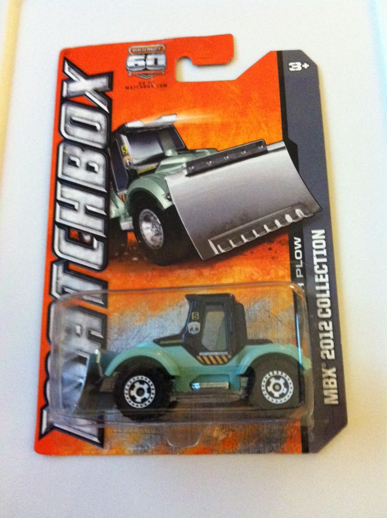 Tractor With Plow - MBX 2012 Collection toy car collectible - Main Image 1