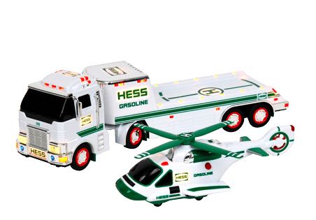 2006 Hess Truck and Helicopter - Hess toy car collectible - Main Image 1