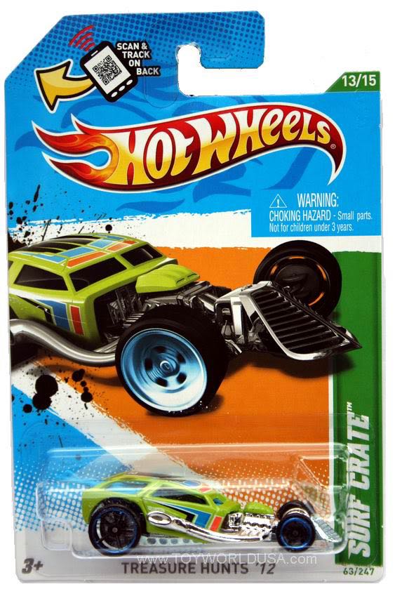SURF CRATE™ - TREASURE HUNT™ toy car collectible - Main Image 2