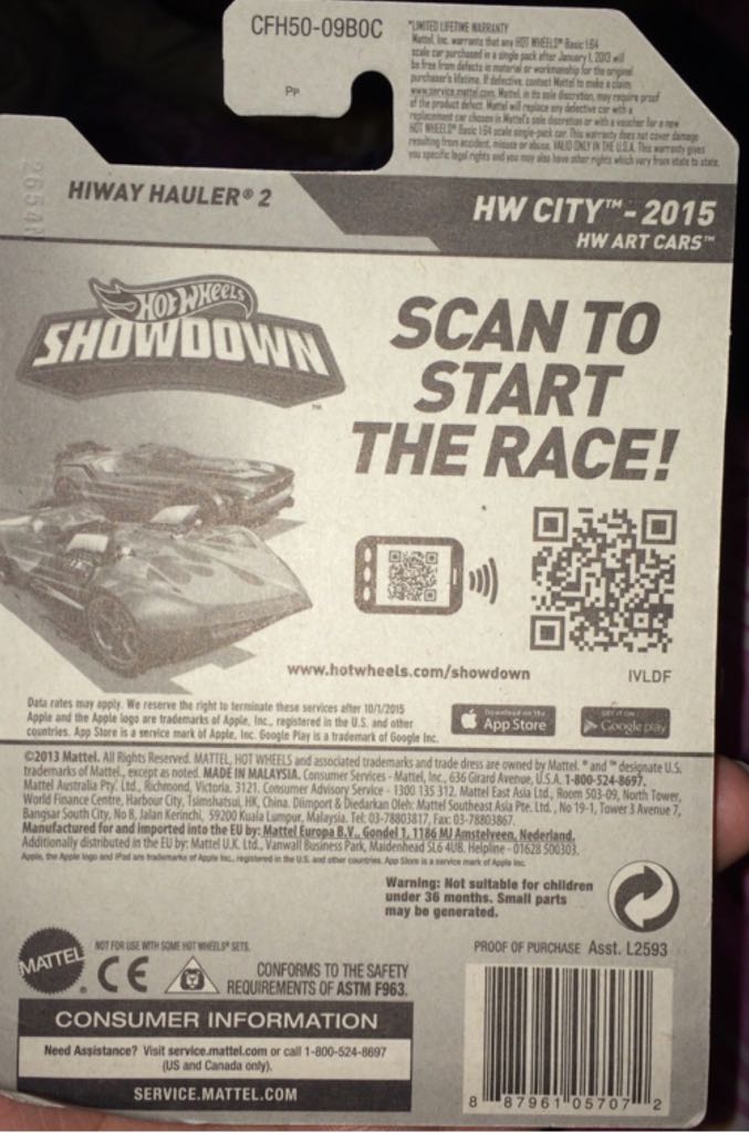 Hiway Hauler 2 - HW City toy car collectible - Main Image 2