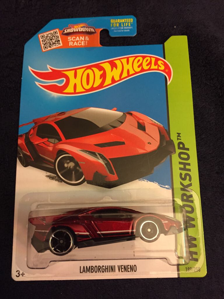 Lamborghini Veneo - ’15 HW Workshop toy car collectible - Main Image 1