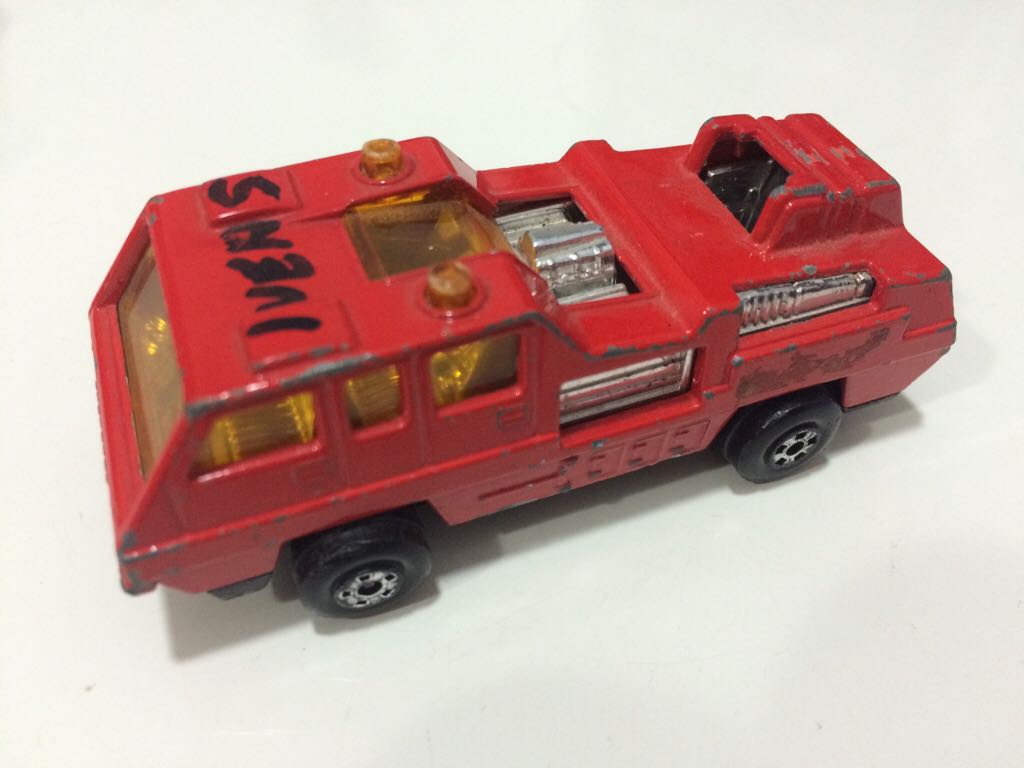 Blaze Buster - 1977 Matchbox Superfast toy car collectible - Main Image 2