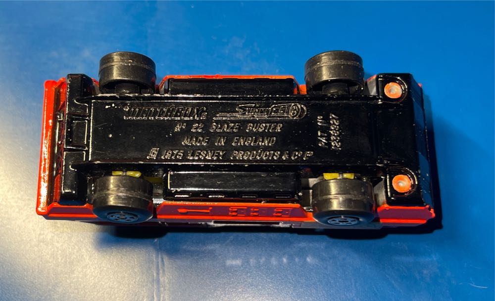 Blaze Buster - 1977 Matchbox Superfast toy car collectible - Main Image 4