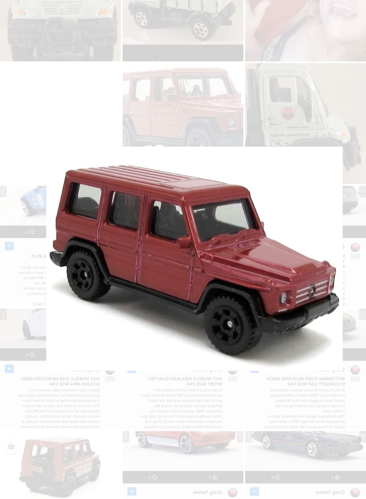Mercedes Benz G Class - Hongwell toy car collectible - Main Image 4