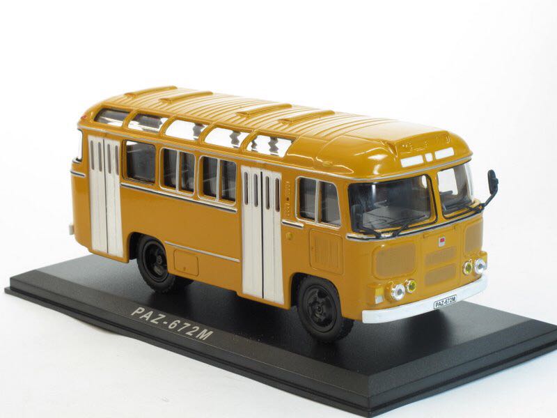 ПАЗ-672М - ClassicBus toy car collectible - Main Image 1